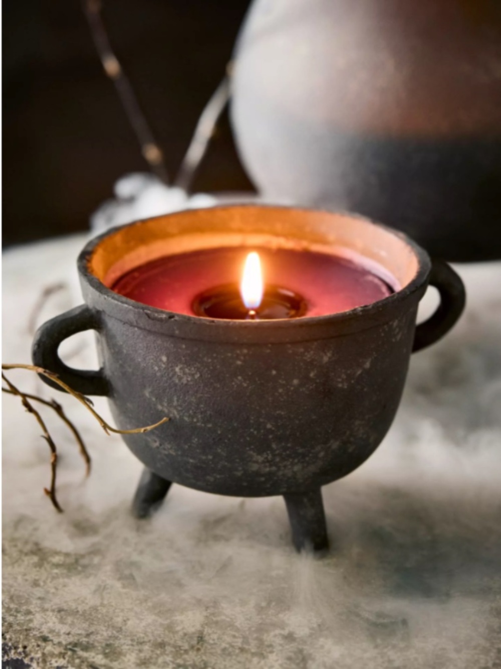 Witch’s Brew Cauldron Candle